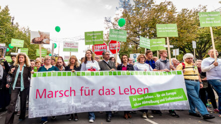 Rund 7.000 Teilnehmer nahmen 2015 am „Marsch für das Leben“ teil