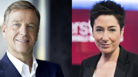 Claus Kleber moderiert das heute-journal im ZDF, Dunja Hayali moderiert unter anderem das Morgenmagazin und die Talkshow donnerstalk