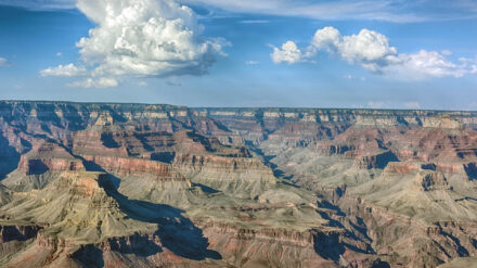 Der Grand Canyon in Arizona gilt für viele Kreationisten als Hinweis dafür, dass die Sintflut stattgefunden haben könnte