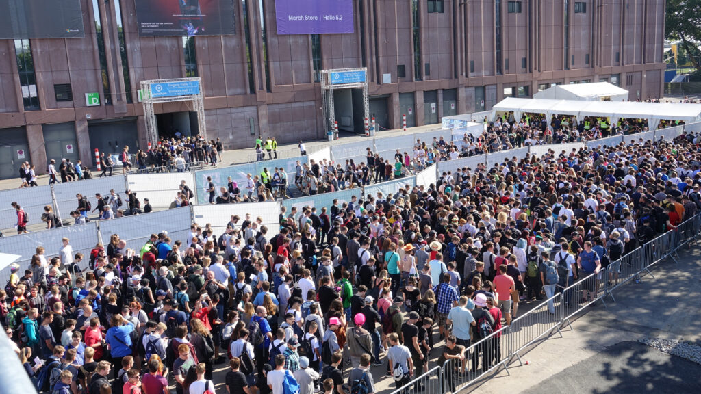 Die Spielemesse Gamescom in Köln konnte 2017 einen Besucherrekord verzeichnen
