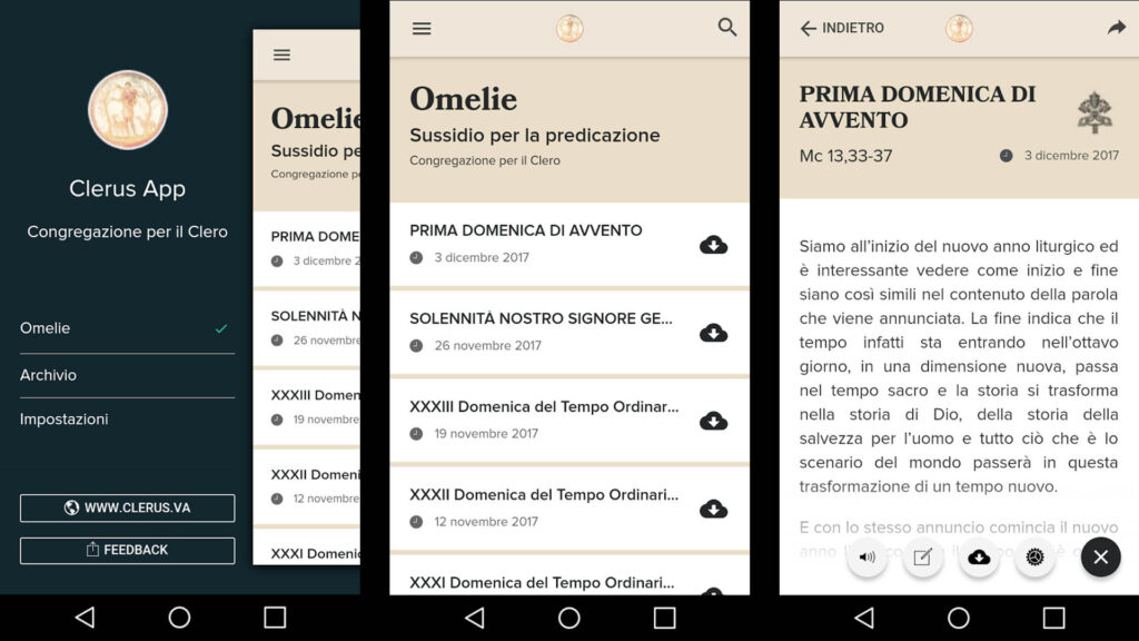 Das Kommunikationssekretariat des Vatikan hat die „Clerus-App“ veröffentlicht