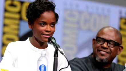 Die britische Schauspielerin Letitia Wright (hier an der Seite des Oscar-Preisträgers Forest Whitaker) ist bekennende Christin