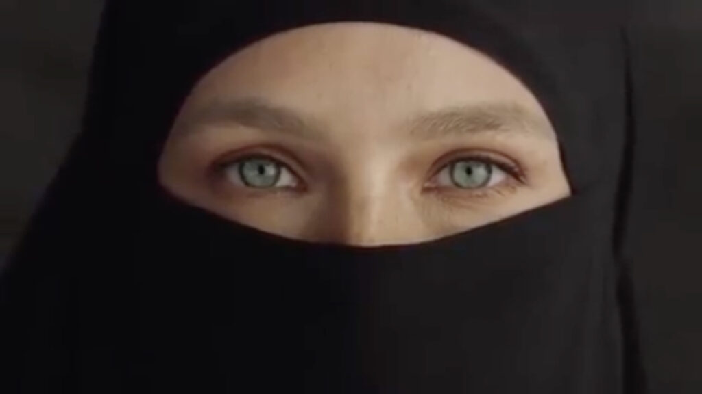 Der Niqab gilt als traditionelles Kleidungsstück muslimischer Frauen