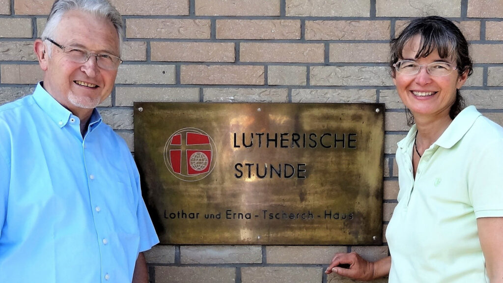 Helmut Poppe und Petra Schmid verantworten im Jubiläumsjahr die Arbeit der Lutherischen Stunde hauptverantwortlich