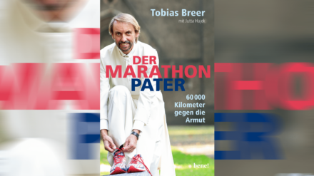 Buchcover „Der Marathon Pater“