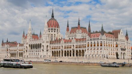 Das Parlamentsgebäue in Budapest