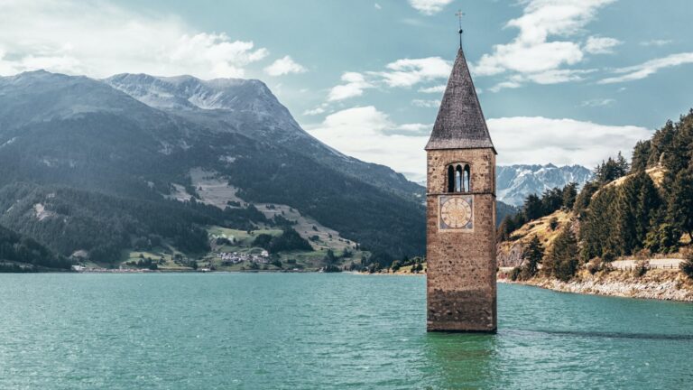 Kirchturm im Reschensee