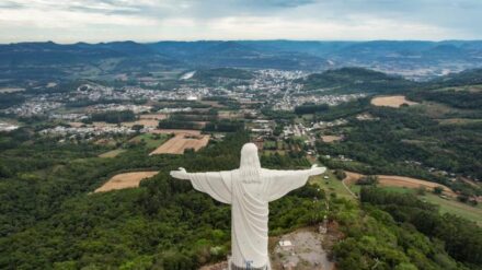 Der Ausblick von der Christus-Statue in Encantado soll Touristen anlocken