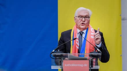 Frank-Walter Steinmeier, Bundespräsident, Katholikentag