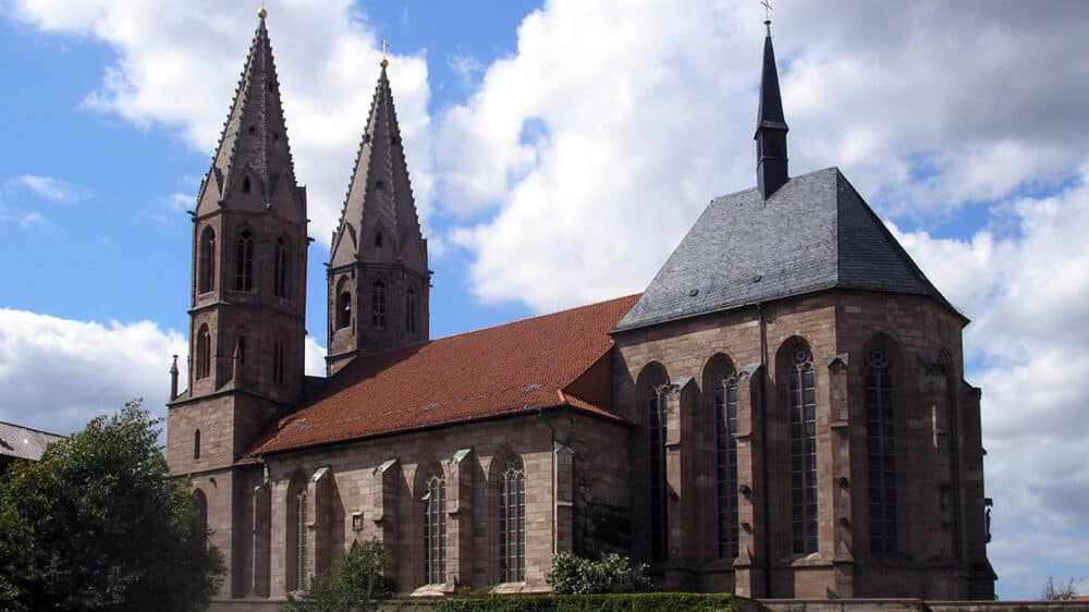 Die katholische Kirche - hier St. Marien in Heiligenstadt - spielt vor allem im Eichsfeld in Thüringen noch eine wichtige Rolle