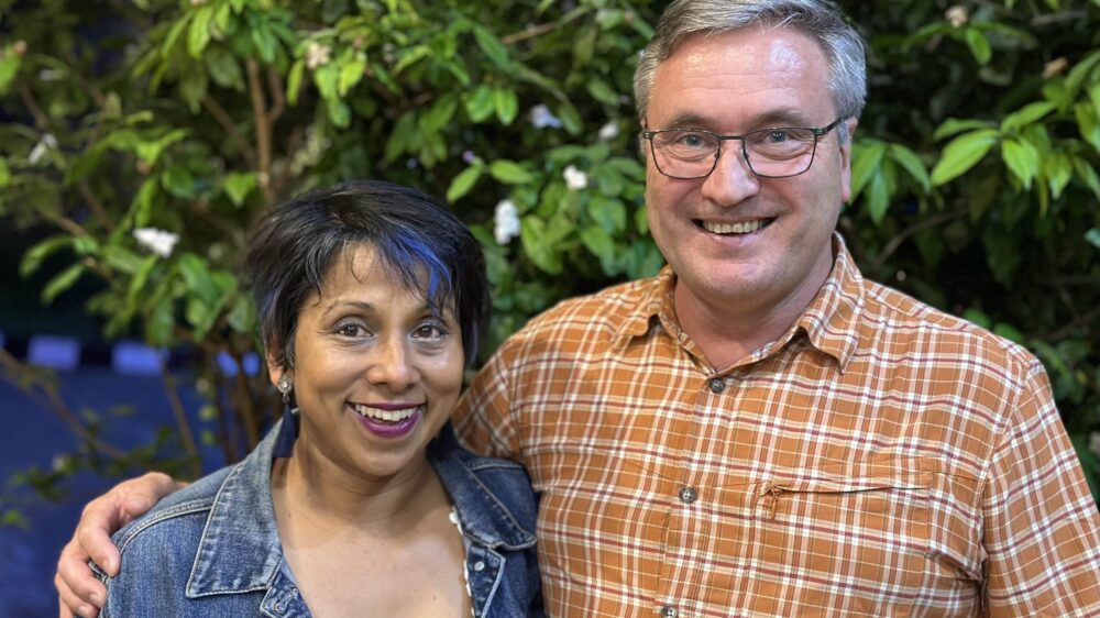 Himali und Ian McInnes