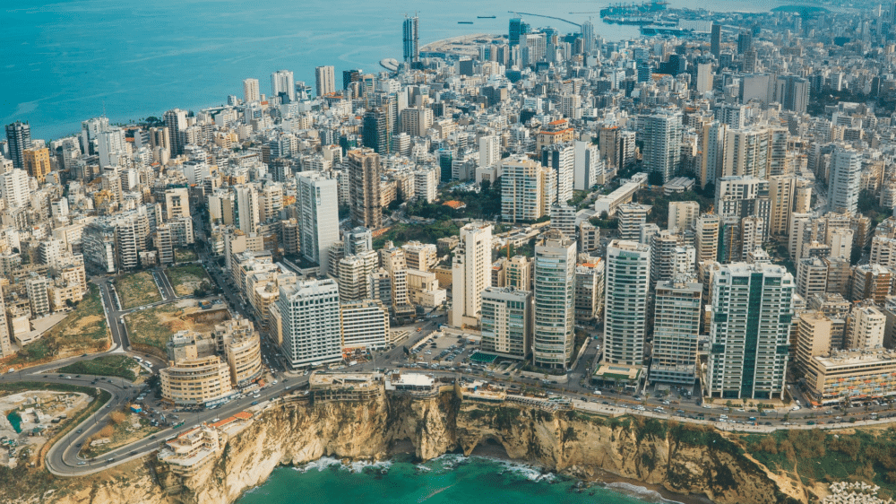 Beirut, Libanon, Hochhäuser