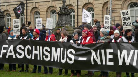 Omas gegen Rechts in Hannover, 2024