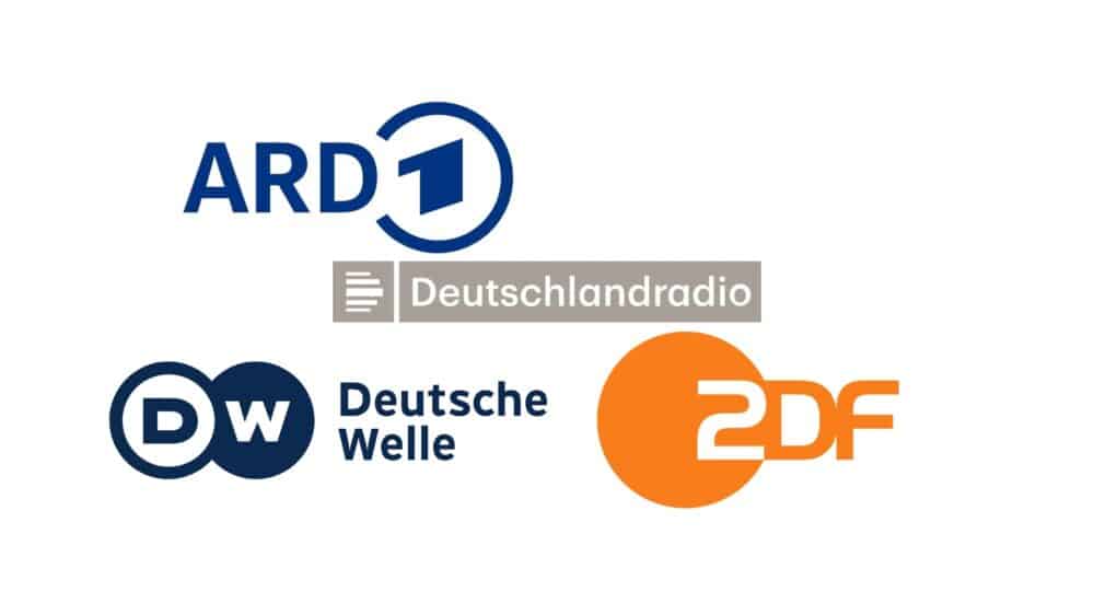 ARD, ZDF, Deutschlandradio und Deutsche Welle